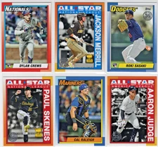 2025 Topps Series 2 1990 Inserts -You Pick- **Buy More, Save More**