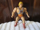 HE-MAN Figure VINTAGE 1981 Masters of The Universe Soft Head MATTEL