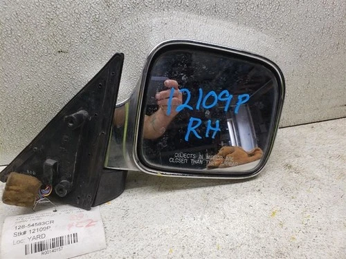 Passenger Side View Mirror Power Chrome Fits 98-02 ISUZU TROOPER 140157