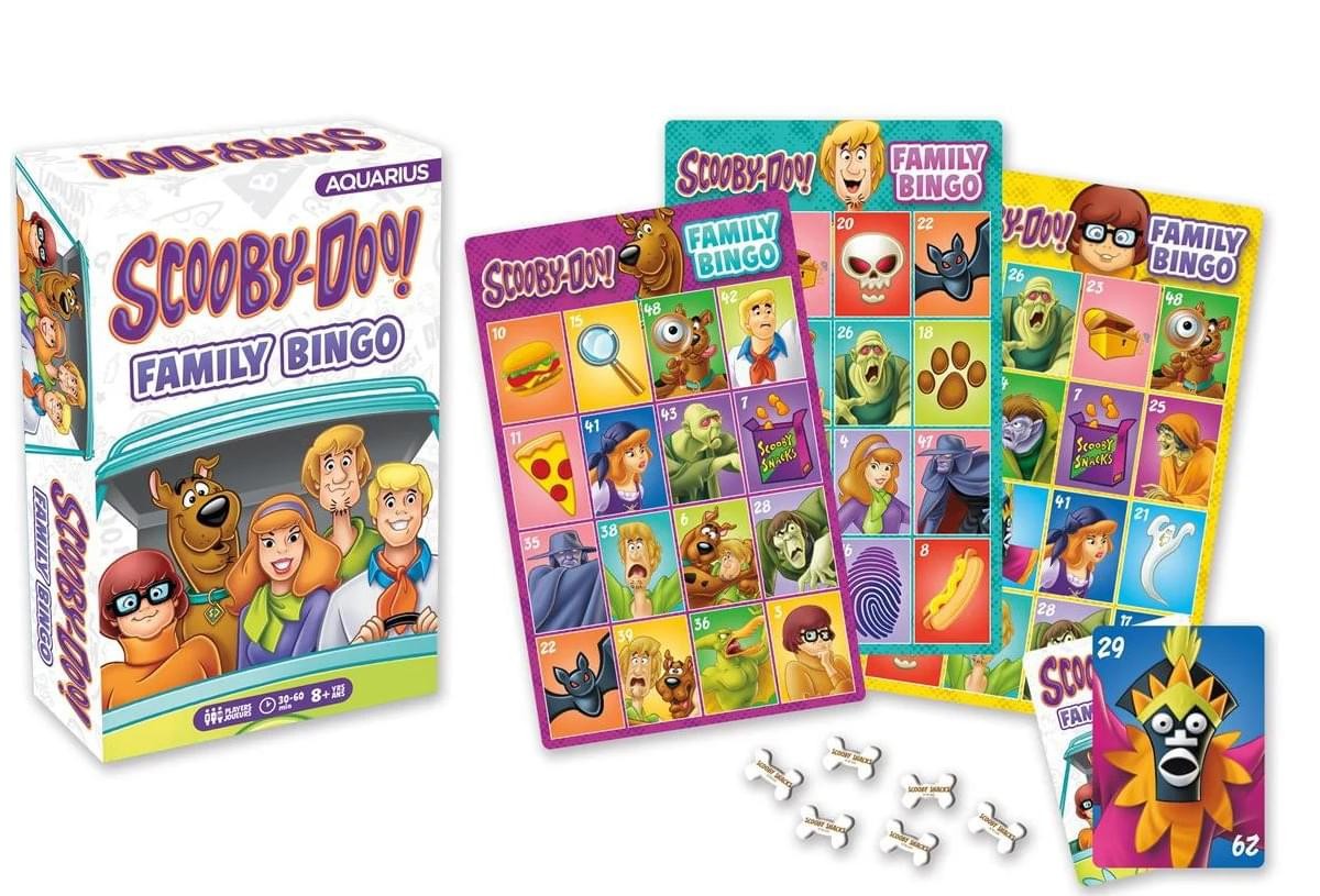 Scooby-Doo Family Bingo Game for 2 or More Players