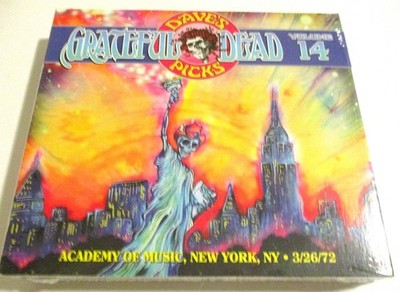 SEALED- Grateful Dead Dave's Picks 14  Academy Of Music 1972 NYC w/Bonus Disc