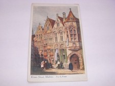 CP POSTCARD BELGIUM MECHELEN KRAEN STRAET - Written in 1922