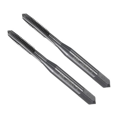 8-32 UNC 2B Nitride Coated Machine Screw Tap Tapping Bit Threading Repair 2pcs