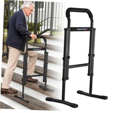 2-in-1 Stair Assist Cane Standing Aid for Seniors Wide anti Extra Large