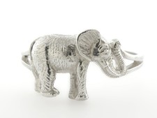 Sterling Silver 925 Ladies Elephant Ring Size...