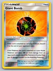 Giant Bomb 196/236 Unified Minds Reverse Holo Uncommon