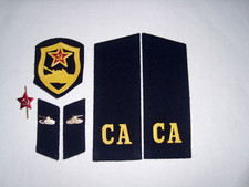 Schulterstücken Set Konvolut Panzertruppen für Uniform UDSSR CCCP Sowjet Armee
