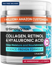 Anti-Aging Face Moisturizer with Retinol, Collagen & Hyaluronic Acid - Moisturiz