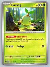 Turtwig 010/162 Temporal Forces Pokemon Card - NM