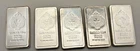 FIVE x 10 oz Scottsdale Silver Stacker .999 Fine Silver Bullion Bars 50 oz total