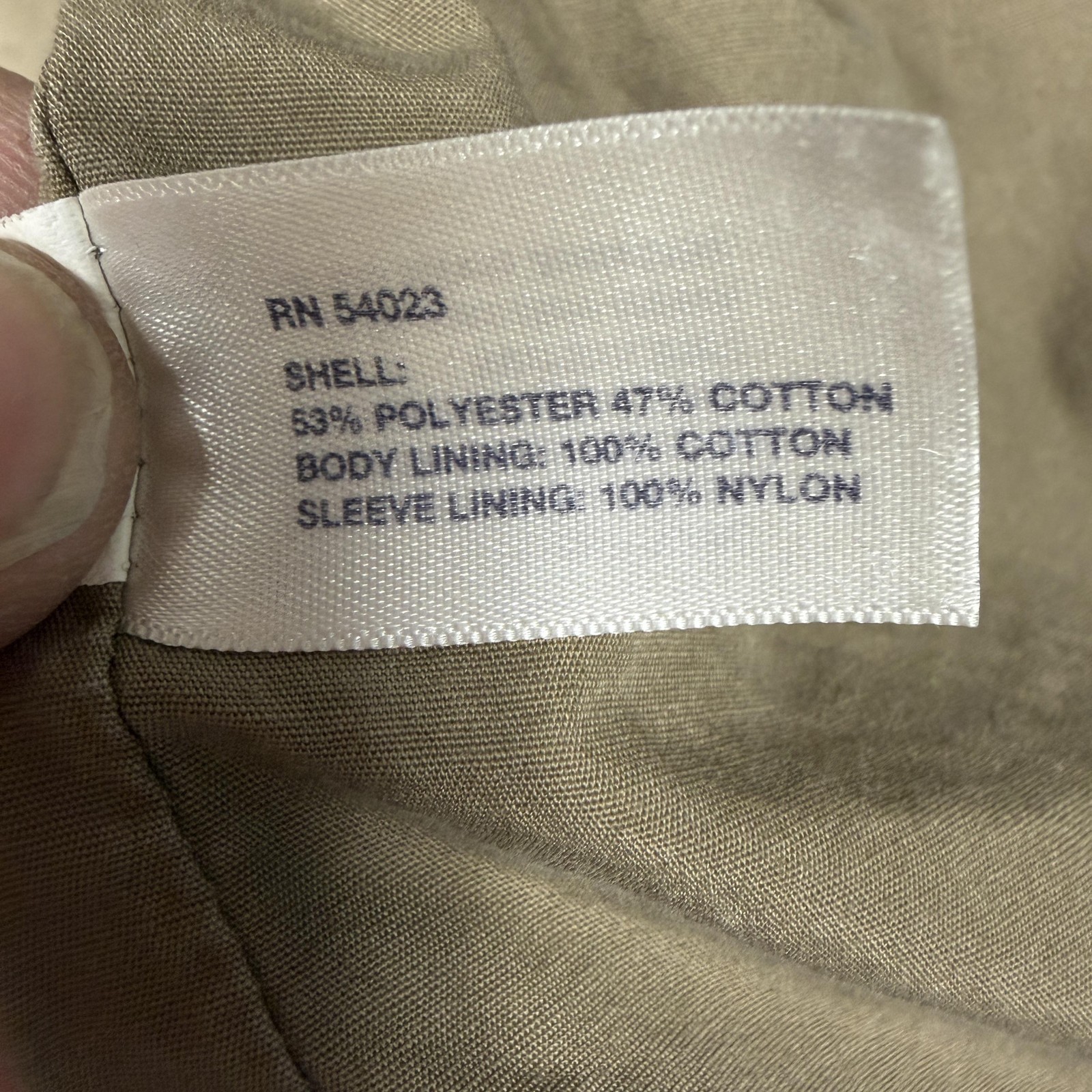 Gap Cropped Spring Jacket Medium Short Trench Coa… - image 9