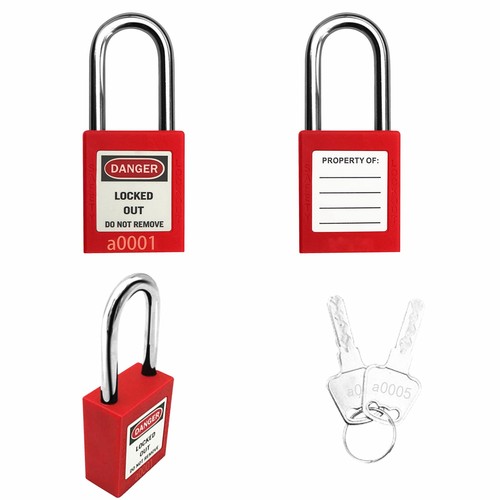 Lockout Tagout Lock 5pcs Set Loto Product Safe Padlocks for Lock Out Tag Out ... - Picture 4 of 6