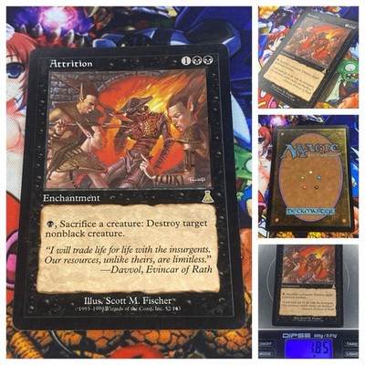 MTG Attrition     NM Magic The Gathering TCG Urzas Destiny 1999 Vintage OG