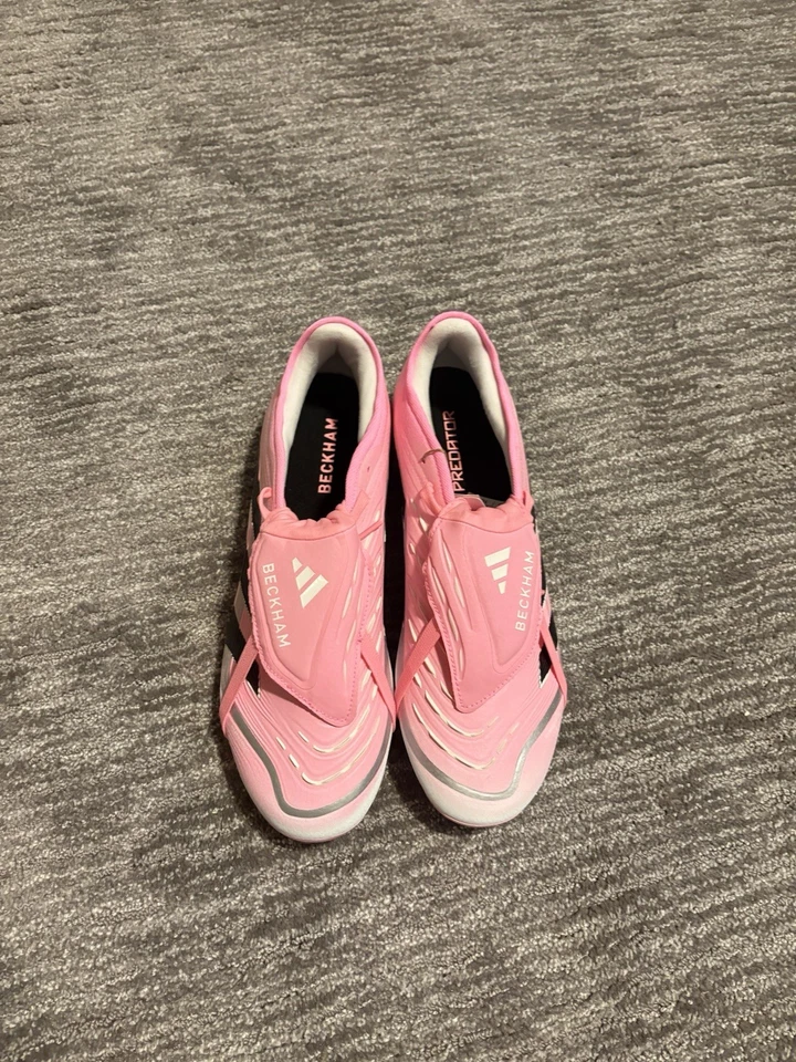 Predator Pro Fold-Over Tongue Firm Ground Football Boots David Beckham Size 11 M - Image 3 of 4