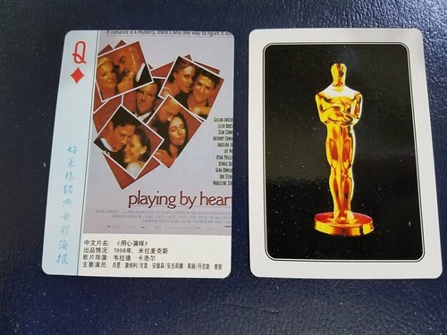 Gillian Anderson Anthony Edwards Playing by Heart Hollywood Playing Card