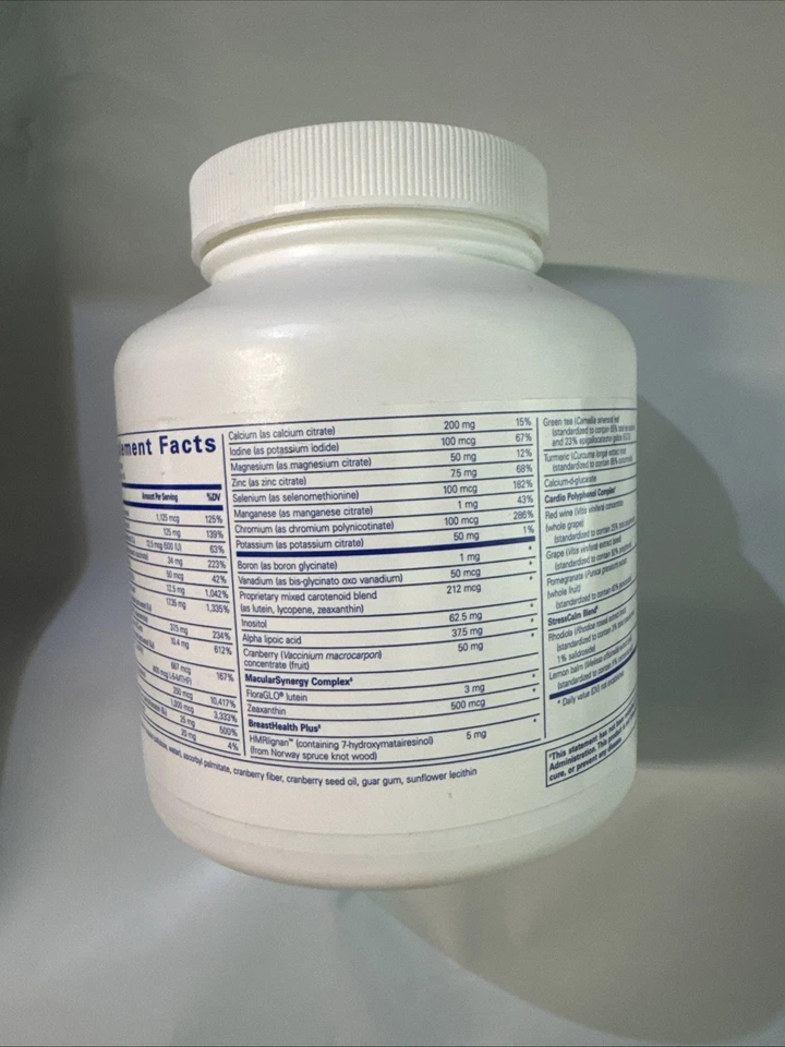 Pure Encapsulations Mujer Nutrientes 40+ - Multivitamínico para Mujeres Mayores de 40 a Foto 3 de 4