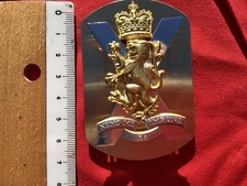 Britisches Barettabzeichen des Royal Scots Regiments, neu, gro&szlig;