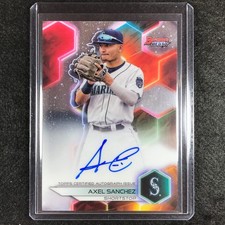 2023 Bowmans Best Mlb Axel Sanchez Best Of 2023 Auto #As