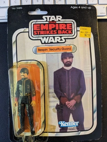 Star Wars 1980 Bespin Security Guard Star Wars ESB 1980 With Card Back