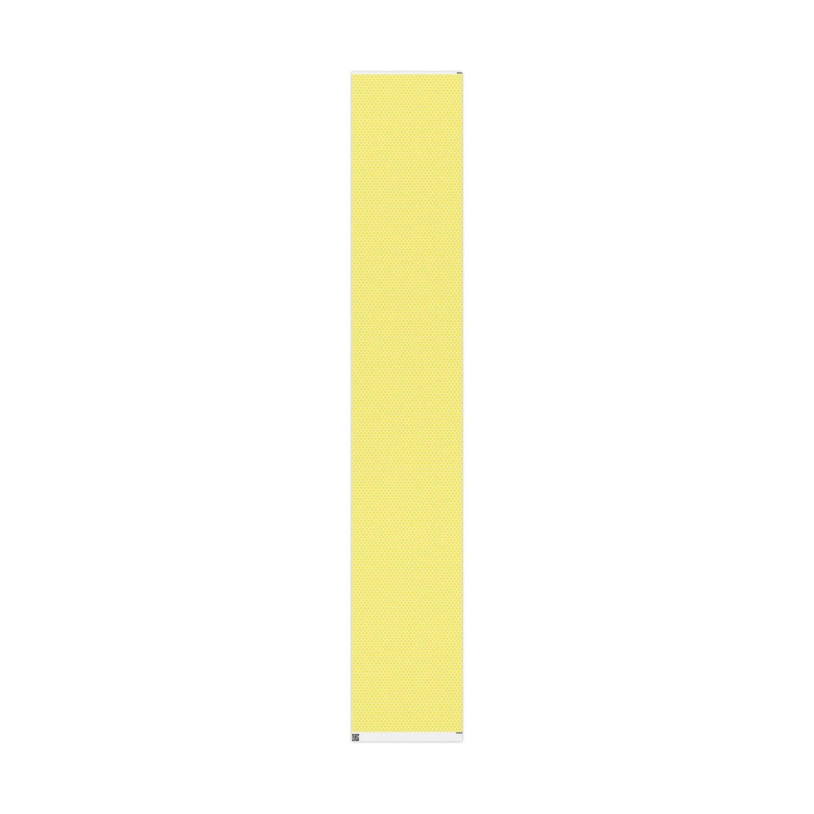 Bright Yellow Pattern Wrapping Paper, Gift Wrap, Birthday, Wedding, Party