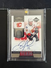2011-12 Limited - JAROME IGINLA - Team Trademarks AUTO - #ed 80/99