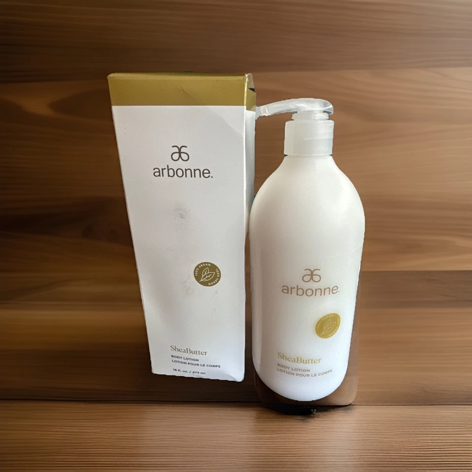 NUEVA LOCIÓN CORPORAL ARBONNE manteca de karité 16 fl. oz.(100% VEGANO) Foto 2 de 4