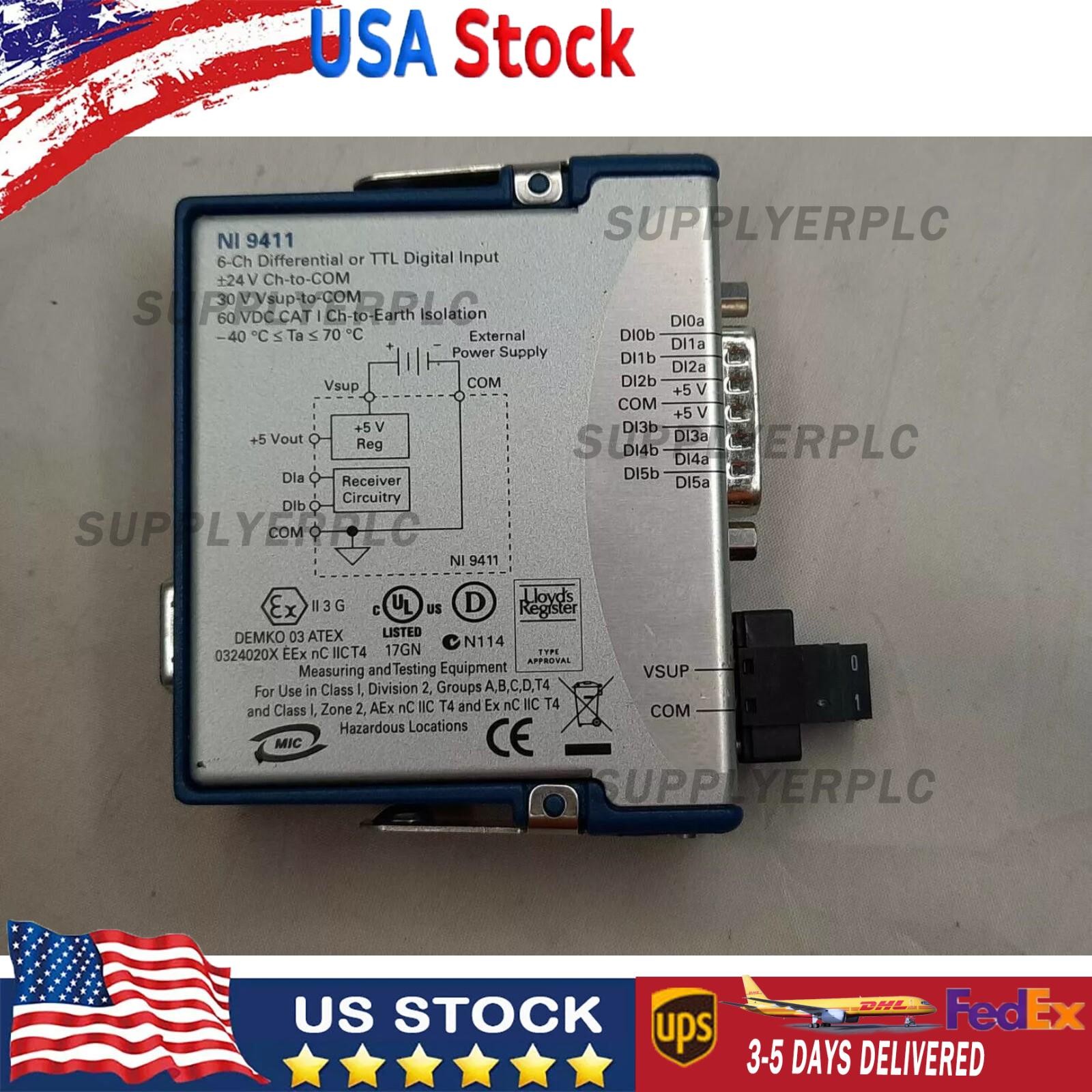 NEW National Instruments NI 9411 NI-9411 Digital Input Module