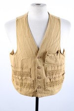 Vintage 1950s Sears JC Higgins Duck Canvas Hunting Vest Mens Medium
