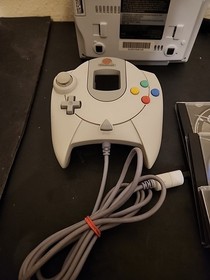 Sega Dreamcast HKT-3020 Console w/ Controller + VMU + 6 Games TESTED Free Ship