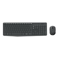 Logitech MK235 Wireless Combo - Funk Tastatur Maus Set Deutsch Grau # 920-007905