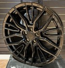 19 AUDI A5 S5 2007 2026 RIVIERA RF9 FLOW FORMED GLOSS BLACK 85J ALLOYS X4