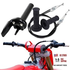 Dirt Bike Throttle Tube With Throttle Cable Grip For YZ250 CRF150 250 KX250 