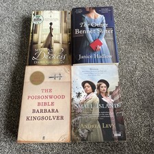General Contemporary Historical Books Bundle X 4 Drama Romance Fiction PB