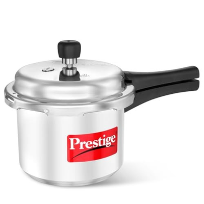 #ad PRESTIGE POPULAR ALUMINIUM PRESSURE COOKER 3 LITERS PPAPC3 Aluminum $50.59