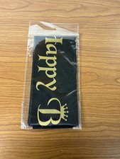 Black And Gold Happy Birthday Sash New