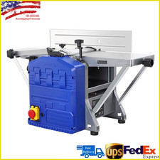 Power Benchtop Planer Powerful 1250W Electric Planer Worktable Thickness Planer