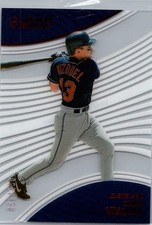 2023 Panini Chronicles Omar Vizquel Clear Vision Red /100 Cleveland Indians #8