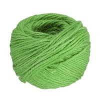 164Ft Jute Schnur, 2Mm Gartenschnur Seil Farbige Pflanzenschnur Kordel HellgrüN