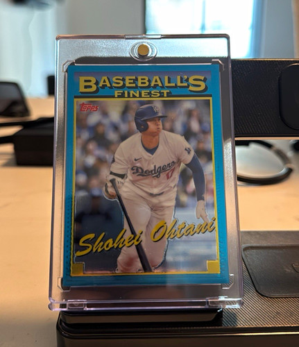 Topps 2024 Finest Shohei Ohtani What If 1993 Finest Prototypes #93-5 Dodgers