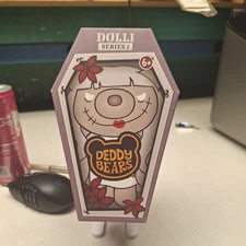 Deddy Bears Coffin, Series 2 Collection,  Dolli 5-Inch Plush, Never Opened, NIB!