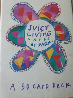 Juicy Living Cards by Sark 50 Card Deck Self Love & Juicy Living