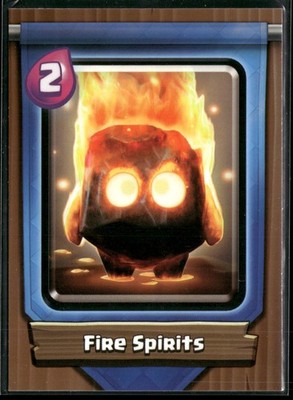 2018 Topps Clash Royale Fire Spirits