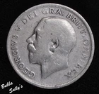 Photo of a 1916 George V Shilling from an eBay listing that sold on Jun 6, 2026
