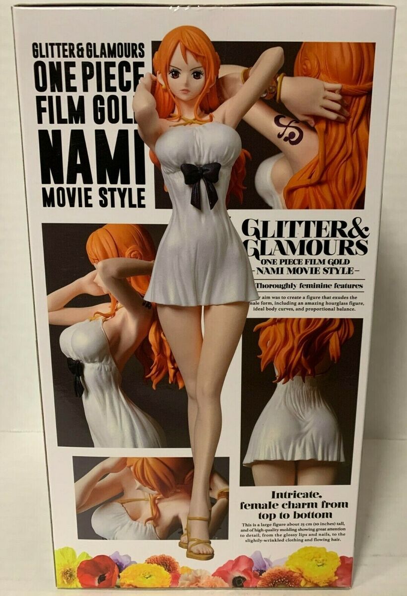 ONE PIECE FILM GOLD Nami 25cm figure GLITTER&GLAMOURS MOVIE STYLE