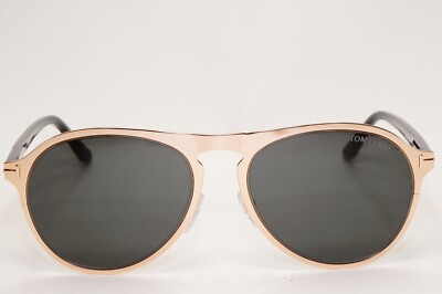 TOMFORD サングラス Bradburry ティアドロップ TF525 Tom Ford Sunglasses Bradburry Gold Black Square Metal FT0525 TF