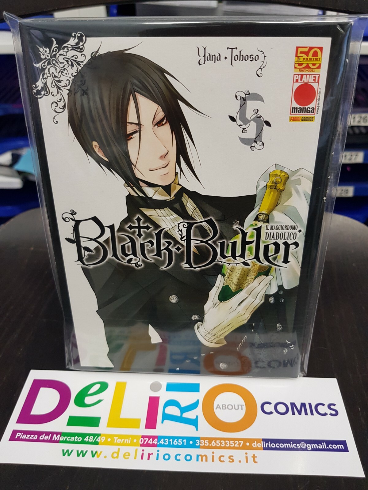 BLACK BUTLER N.5 (PRIMA EDIZIONE, ESAURITO) Ed. PLANET MANGA SCONTO 5%