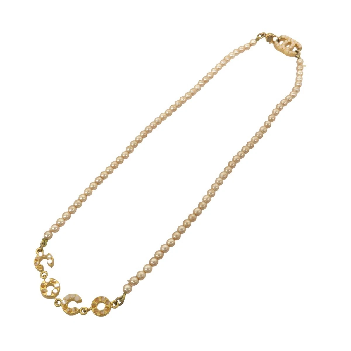 Coco chanel sale necklace gold