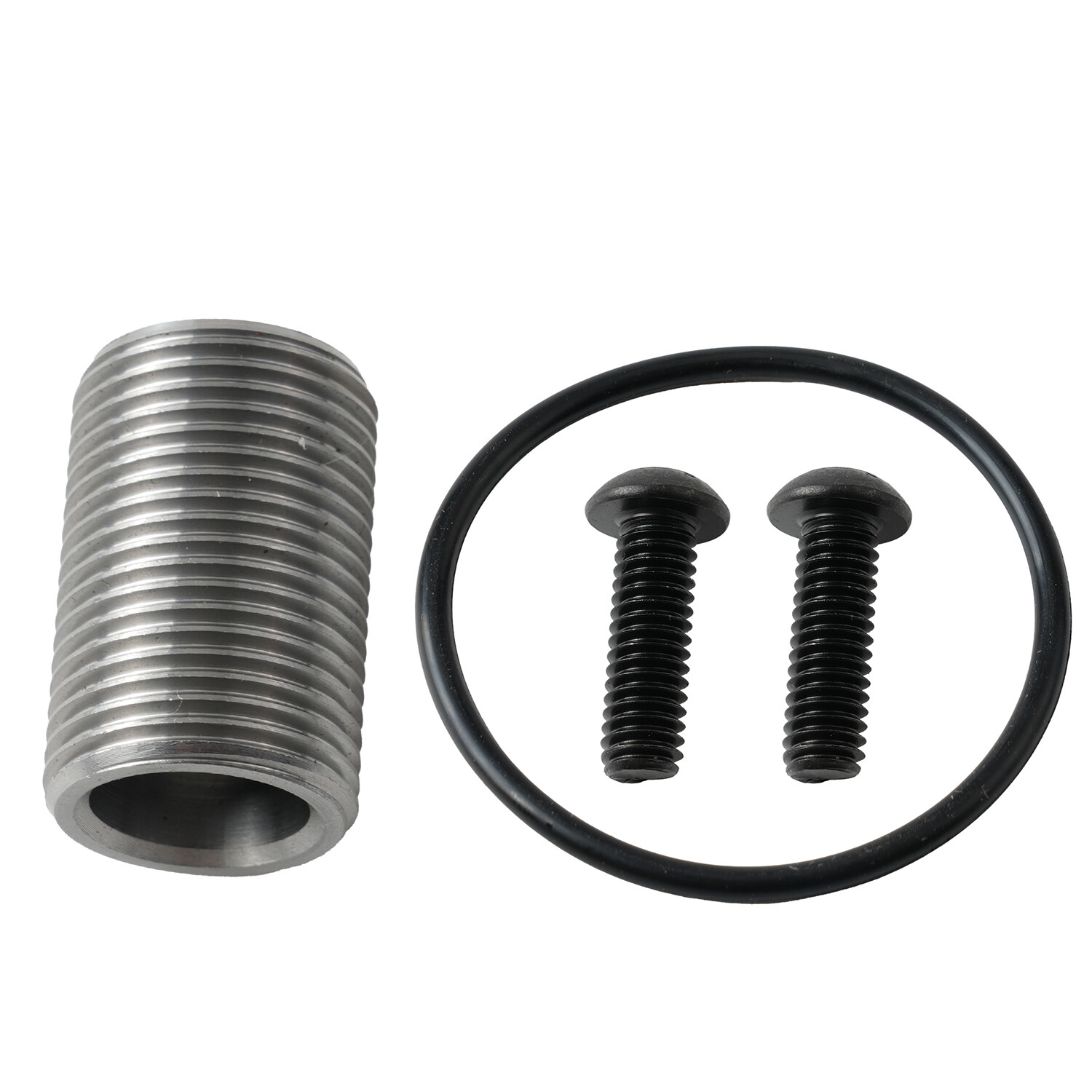 Oil Filter Bypass Adapter 23775; Bypass Eliminator for Chevy SBC, BBC