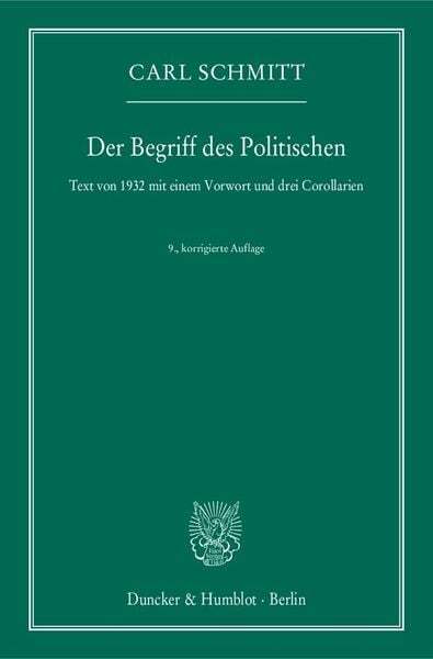 Thumbnail - Der Begriff Des Politischen.