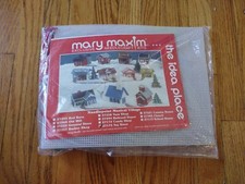 Mary Maxim Needlecraft Kit Toy Store 27175 Made In The USA New